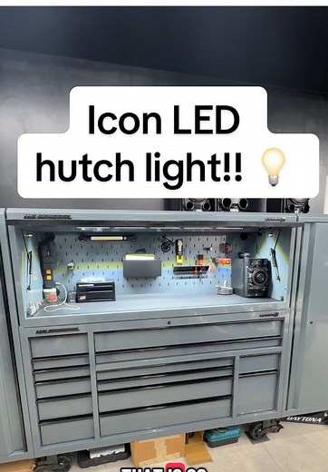Instala un luz LED Icon en tu hutch de herramientas