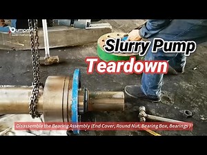 Slurry Pump Maintenance: Teardown (On site) for Repair