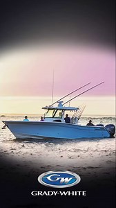Introducing the ALL NEW Canyon 326! A phenomenal ride with smooth precision, this modern center console with sleek style delivers enhanced fishability with innovative design and ultimate comfort. Learn more about this 32-foot boat at https://www.gradywhite.com/models/center-consoles/canyon-326/?utm_source=Facebook Post Buzz&utm_medium=Canyon326 TeaserVideo 5 6 2019&utm_campaign=Evergreen | Grady-White Boats