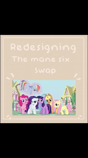 SmolLuh (@smolluh) - Redesigning the Mane six swap Part.1 ! Found this edit around the internet and wanted to do my own version aswell :3 #mlp #mylittleponyedit #fyp #mlpart #mylittleponyfriendshipismagic #mlpfandom #mlpg4 #mlpfanart #mlpau #mylittleponyau #fy #mlpfluttershy #fluttershy #fluttershymlp
