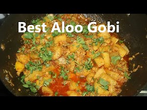 Best Aloo Gobi Recipe | Aloo Gobi Fry Dhaba Style | Restaurant Style Cauliflower Potato