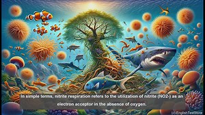 Nitrite respiration in biology