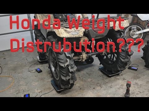 Nerd Alert! Stretch impact on Honda weight distribution: Benefits of a swing arm extension!