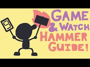Game & Watch Judge Hammer Tutorial and Combos!