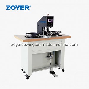 [Hot Item] Zy-T9811 Zoyer Intelligent Smart Button Attaching Sewing Machine Automatic Snap Button Machine