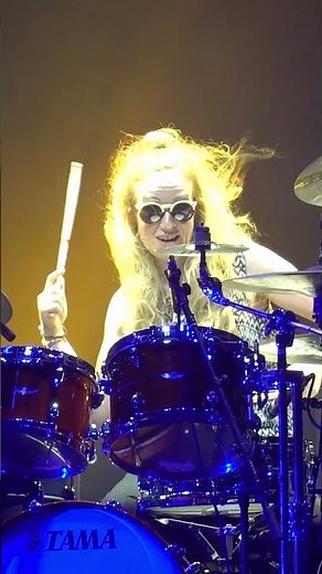 Anika Nilles Drops Drumstick Mid-Solo
