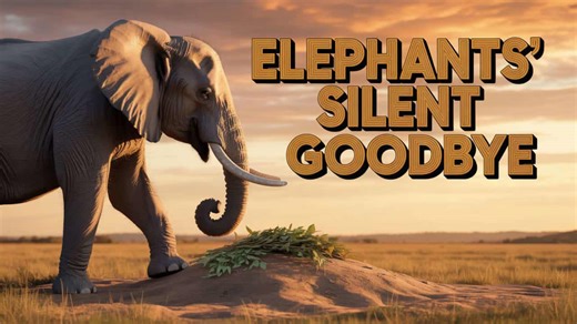 🐘 Silent Grief: Elephants’ Mourning Will Stun You