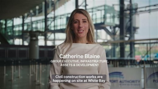 White Bay Cruise Terminal Shore Power Construction update | Australian Cruise Association