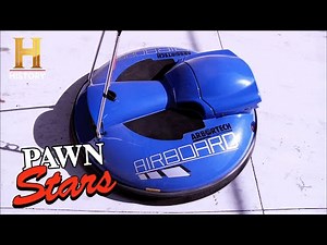 HIGH-FLYING Hovercraft Designed for the 2000 Olympics! (Season 7) | Pawn Stars