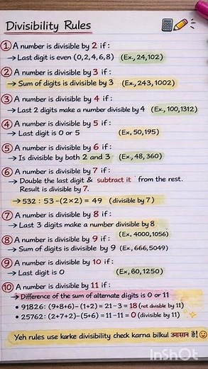 Divisibility Test Tricks | No Calculator Needed 😎All Divisibility Rules Explained Simply |ClassMaths