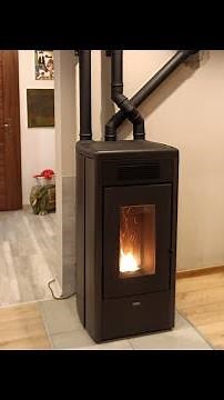 Piec kominek na pellet z dystrybucją gorącego powietrza Cadel Atena 12kW DGP