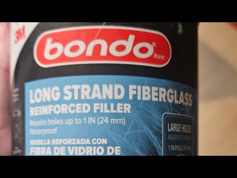 Product review--Bondo long strand fiberglass reinforced body filler(bondo hair)