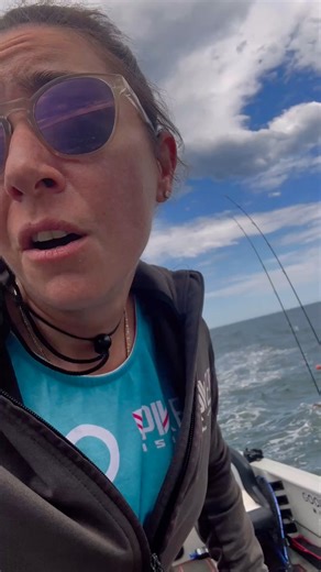 The Calm before the Storm while Fishing ⛈️ Glass out conditions turned to gale force winds in a few minutes. #StaySafe | Spikes Fishing