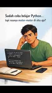 Banyak orang gagal belajar Python bukan karena gak pintar. Tapi karena: ❌ Mulai dari materi yang salah ❌ Loncat-loncat tutorial ❌ Hanya nonton, jarang benar-benar paham Python BuildQuest dibuat untuk pemula yang mau paham, bukan sekadar ikut ngetik kode. Belajar step-by-step, fokus ke logika, dan latihan yang masuk akal. 👉 Mulai Python dari jalur yang benar. | Ruang Cerdas Digital