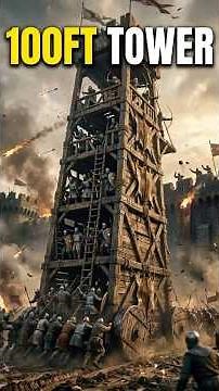 Siege Tower - The Ancient Moving Fortress of War #ancientengineering #siegetower #siegewarfare