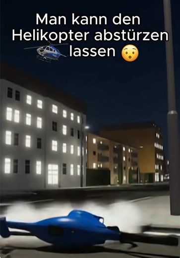 Helikopter abstürzen lassen in Roblox Emergency Hamburg