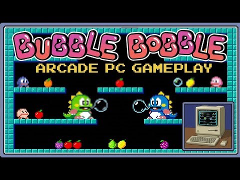 Bubble Bobble arcade PC gameplay