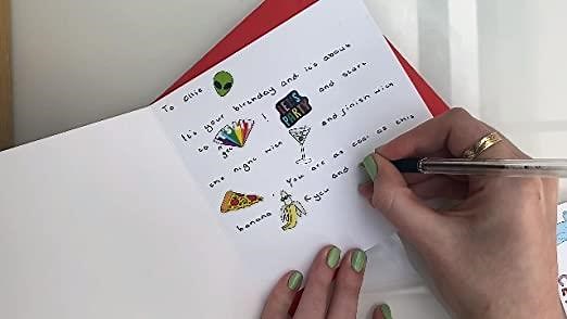 How to write the best card ever