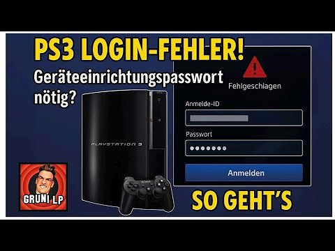 PS3 | PSN login with new device setup password | PSN login error | #PS3