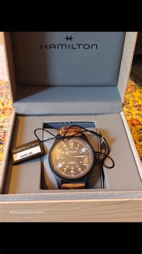 The Stone Age Antiques (Ajesh Jose) on Instagram: "HAMILTON KHAKI TITANIUM ✅ SWISS MADE ✅SUPER LIGHT, SUPER TOUGH DUE TO TITANIUM CASE ✅ FULL SET :WATCH, BOX, CARD INTERNATIONAL WARRANTY ✅ SIZE 42mm ✅ PURCHASED DEC 2024. ✅ 2 YEAR WARRANTY ✅ US PRICE $995, PLUS CUSTOMS PRICE Rs. 58500/- dm for buying"