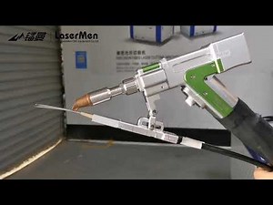 3000w handheld laser welding machine with dual wire feeder