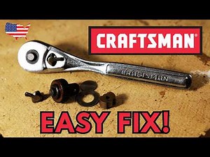 USA CRAFTSMAN Ratchet Rebuild with NOS Repair Kit