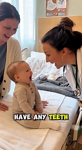 486K views · 7.2K reactions | Doctor Says “You Have No Teeth!” — Baby’s Funny Reaction 醴 | Cute Things | Facebook