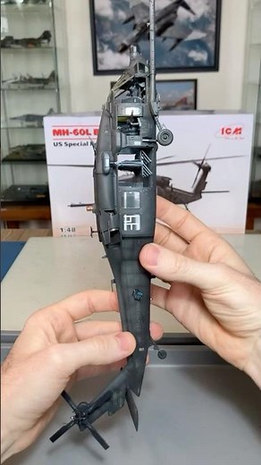 MH-60L Black Hawk 1/48 Scale Model Kit. ICM NEW Helicopter #modelkit #scalemodel #plasticmodel