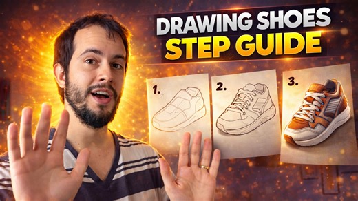 Learn to draw shoes with this comprehensive tutorial