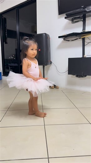✨🩰 Tiny Dancer in the Making! 🩰✨ #Ballet #dance #dancereels #toddlerlife #toddleractivities #toddler #ballerina | Doniver Agustin
