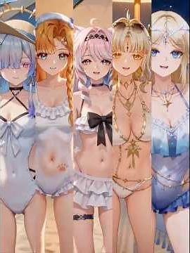 Oh Yeah! It's Summer↑↓ Bikini——!!! Cabbage Shake Start 🎶