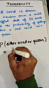 Probability class 10th Maths#youtubeshorts