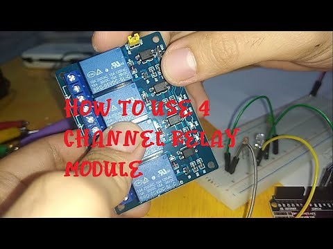 How To Use 4 Channel Relay Module W/out Arduino (With Schematic at end)| Electronics explained