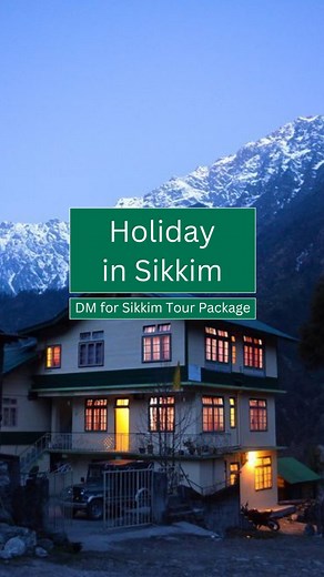 Most Stunning Snowfall Places In Sikkim.👇 If you'd like to enjoy snowfall in Sikkim then please make note of the best time to visit Sikkim to enjoy snowfall is anytime between November to February when typically all its high altitude regions enjoy snowfall. December to January is the peak time when a lot of places in Sikkim are covered with snow. NathuLa Pass: Pass of Listening Ears Pelling: The Machu Pichu of Sikkim Lachung Village: The Most Picturesque Village of Sikkim Zuluk Valley: The Smal