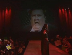 Paul Bearer warns Undertaker will burn in Hell. Raw - Aug 11,1997. | Pro Wrestling Feed