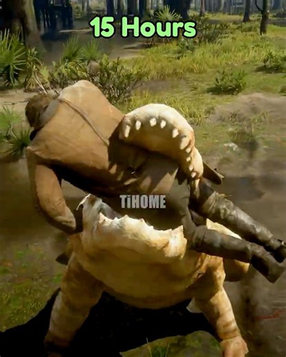 RDR2 Bull Gator Hunt After 15 Hours vs 1000+ Hours