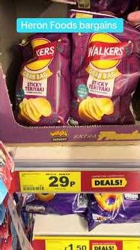 Heron Foods bargains 08/05/26 #bargains