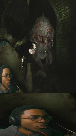 Im so bad.... #re3 #gaming #shorts #funny #horror