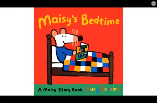 英语绘本《Maisy's bedtime》
