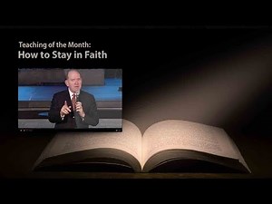 How To Stay In Faith