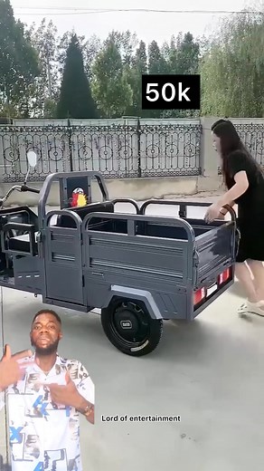 You can carry loads with this tricycle you can also carry passengers | Lord of entertainment