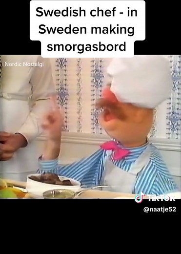 #muppets #muppetshow #swedishchef #smorsgasbord