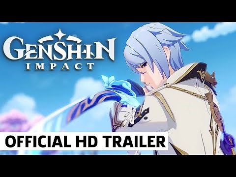 Genshin Impact Kamisato Ayato Character Breakdown Trailer