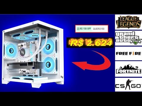 MAGALU PROMOTION: Neologic NLI89040 Gaming PC Ryzen 5 5600GT 16GB RAM, 480GB SSD, 500W 80 Plus PS...