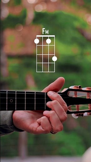 How To Play "Fm" Ukulele Chord // Beginner Ukulele Chord Series #18