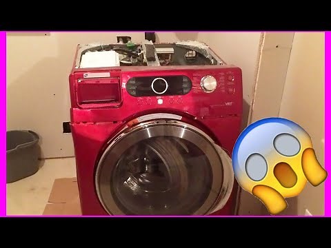 Samsung washer explodes / washing machine explosion (front loader model wf337aag/xac)