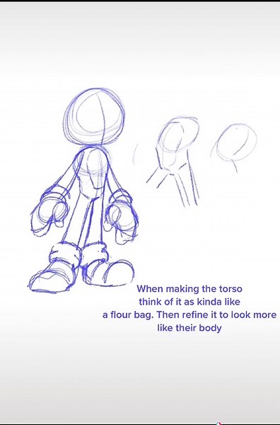 How to Draw Sonic Full Body Tutorial