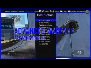 [XBOX360] Destruction V1 Advanced Warfare Host Mod Menu [TU17]