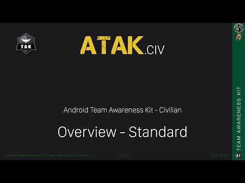 ATAK/CivTAK Overview (basic screen navigation)