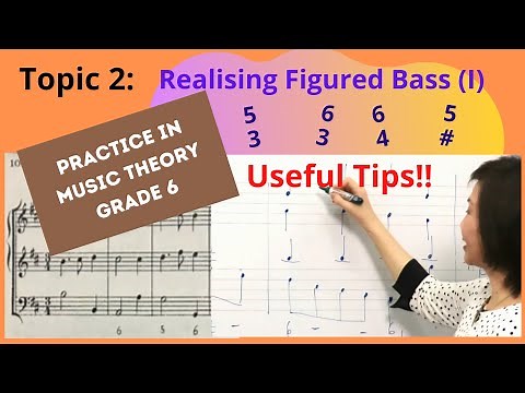 MUSIC THEORY Grade 6, Topic 2: Realising Figured Bass, from Practice in Music Theory